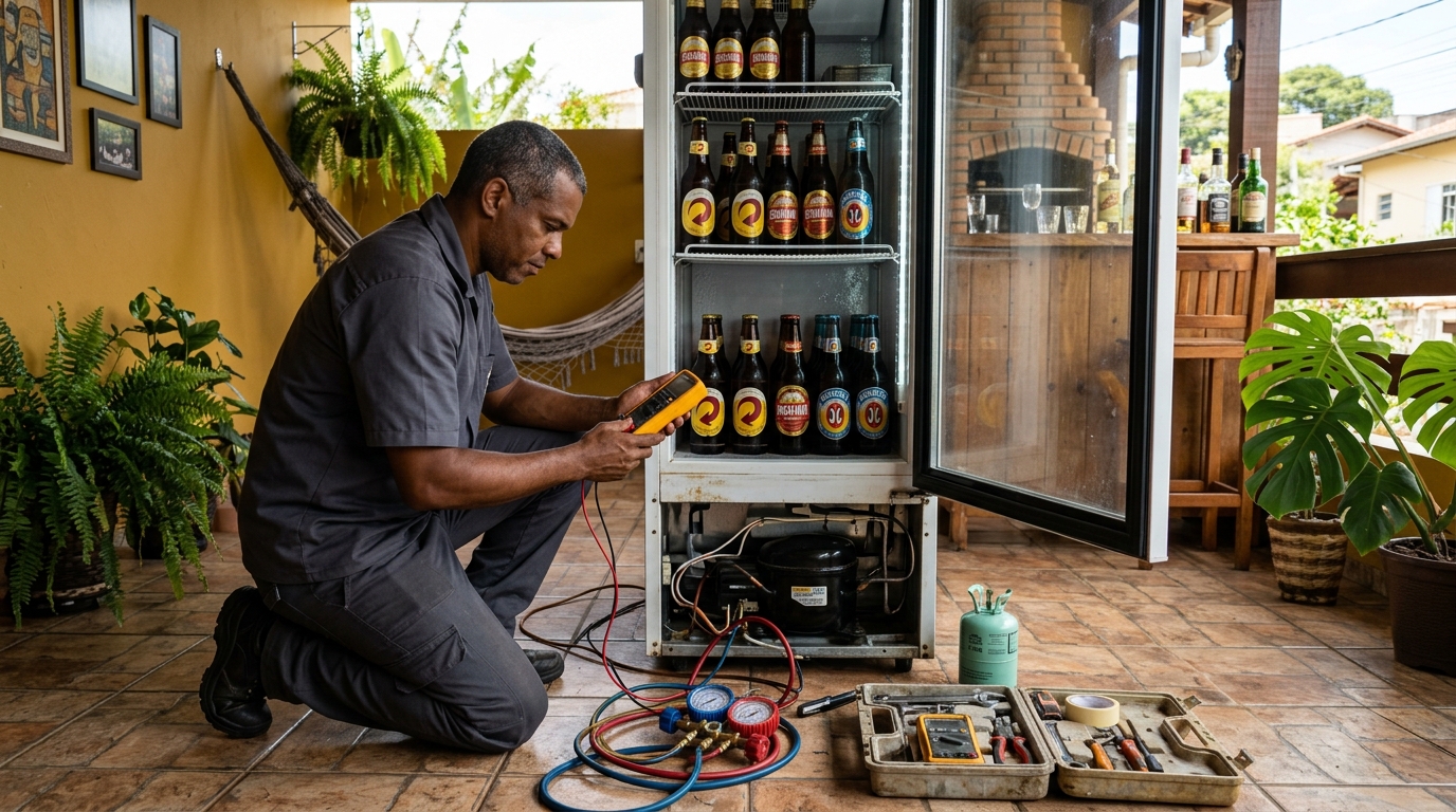 Conserto de Cervejeira em Montes Claros-MG